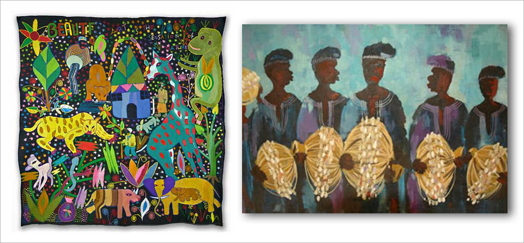 Gala featured African art